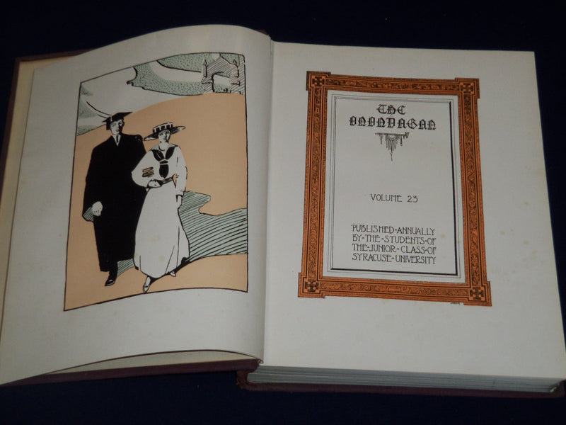 1912 THE ONONDAGAN SYRACUSE UNIVERSITY YEARBOOK - NEW YORK - PHOTOS - YB 763