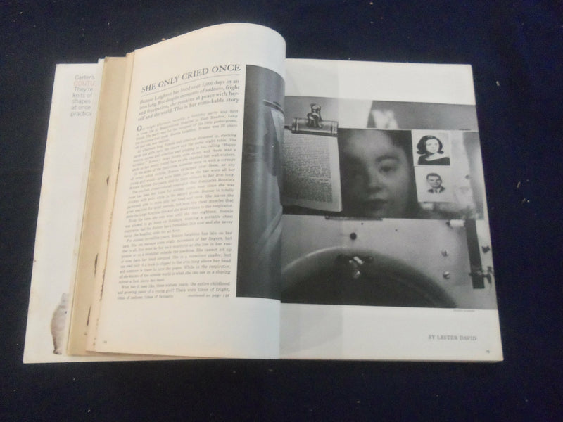 1965 SEPTEMBRE GOOD HOUSEKEEPING MAGAZINE - NICE COVER, ARTICLES & ADS - F 514H