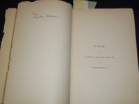 1872 JULY 9 YALE COLLEGE VALEDICTORY POEM AND ORATION BOOK - J 8053