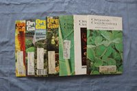 1971-1982 ORGANIC GARDENING MAGAZINE - LOT OF 7 - O 3878