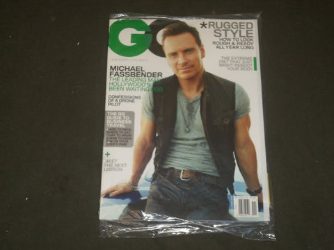 2013 NOVEMBER GQ MAGAZINE - MICHAEL FESSBENDER COVER - B 2860