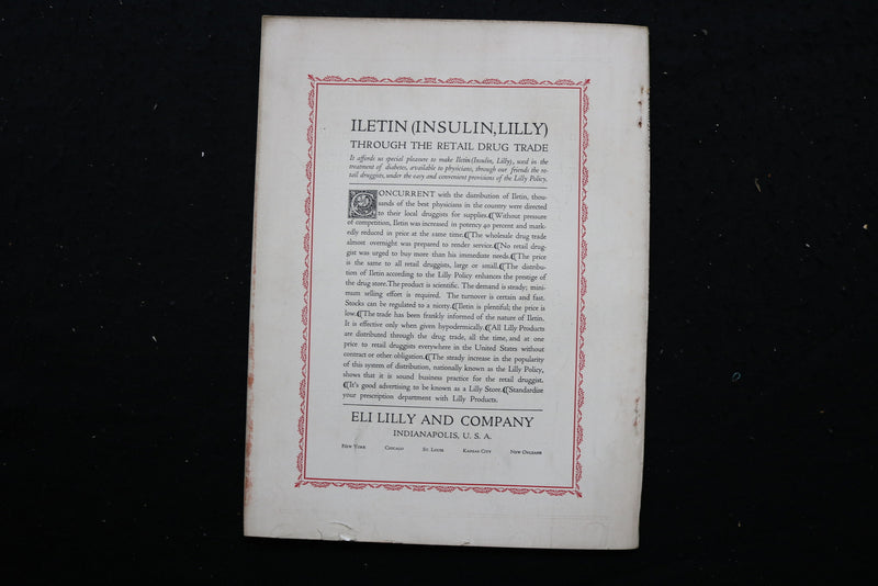 1924 FEBRUARY THE DRUGGISTS CIRCULAR MAGAZINE - S&G PRODUCTS COVER - SP 4188M