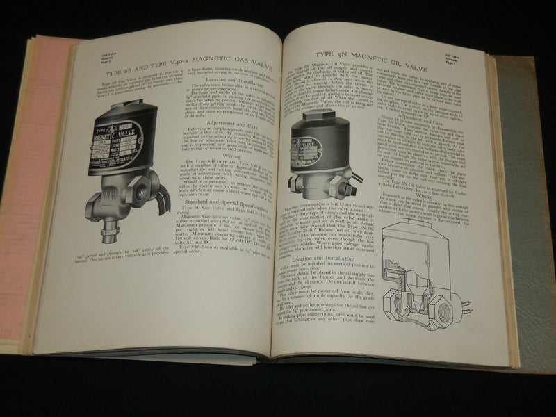 1928 AUTOMATIC BURNER CORP ABC SERVICE MANUAL - CHICAGO - KD 6430