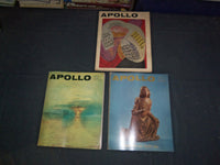 1966-1967 APOLLO MAGAZINE - BRITISH - LOT OF 3 DIFFERENT - O 3028A