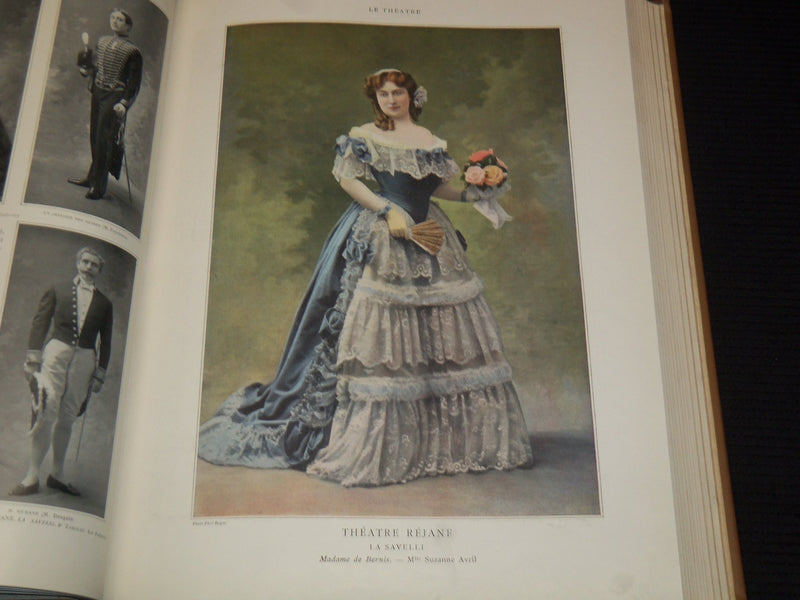 1907 JANUARY-JUNE LE THEATRE MAGAZINE BOUND VOLUME - 12 ISSUES - KD 2278J
