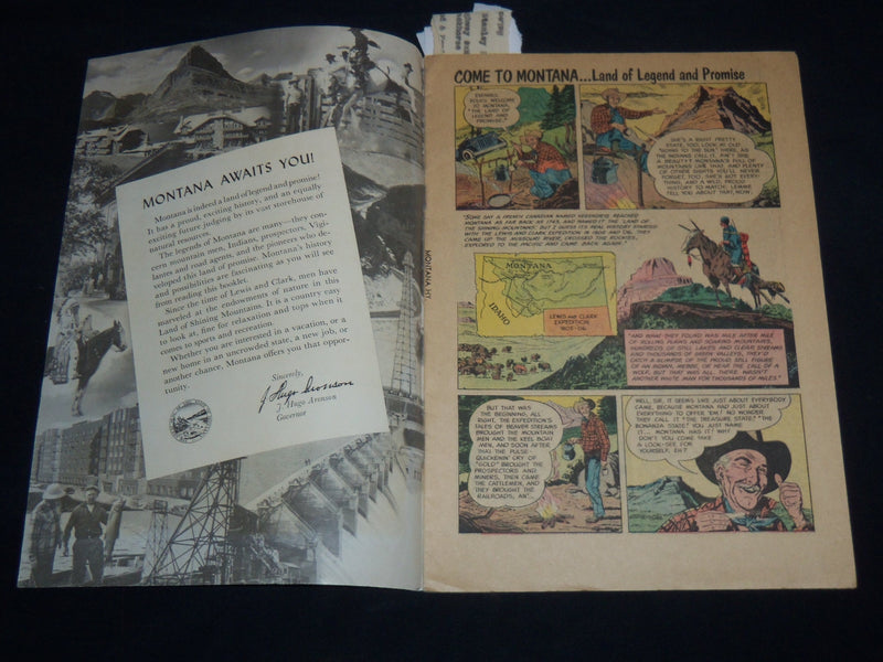 1950'S COME TO MONTANA LAND OF LEGEND & PROMISE COMIC BOOK - J 8700