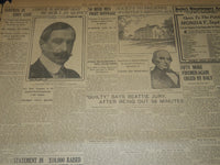 1911 SEPTEMBER 9 THE BOSTON HERALD - DR. THOMAS DWIGHT DIES AT NAHANT - BH 309