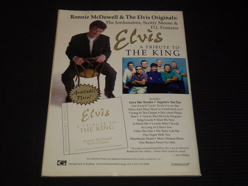 1997 MOVIE MIRROR PRESENTS ELVIS '97 MAGAZINE - ELVIS PRESLEY COVER - E 15486