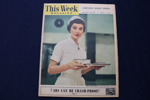 1955 MARCH 5 THIS WEEK MAGAZINE - SUSAN HAYWOOD AD - E 22978
