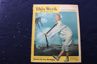 1958 JANUARY 26 THIS WEEK MAGAZINE - MITZI GAYNOR COVER - E 22913