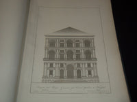 1862 LE FABBRICHE DI MICHELE SANMICHELI VOLUME LOT OF 2 - 150 PLATES - Z 283