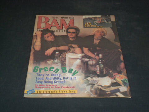 1994 JANUARY 28 BAM MAGAZINE ISSUE NO. 425 - GREEN DAY COVER - SP 2974