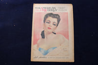 1950 NOVEMBER 5 AMERICAN WEEKLY MAGAZINE - SOFT SHOULDERS COVER - E 22664