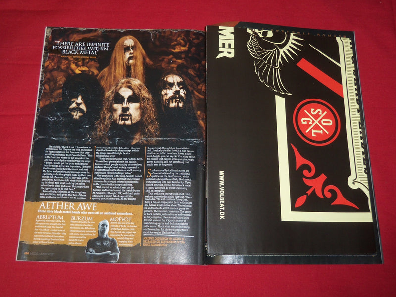 2014 OCTOBER METAL HAMMER MAGAZINE ISSUE NO. 262 - SLIPKNOT COVER - RC 359