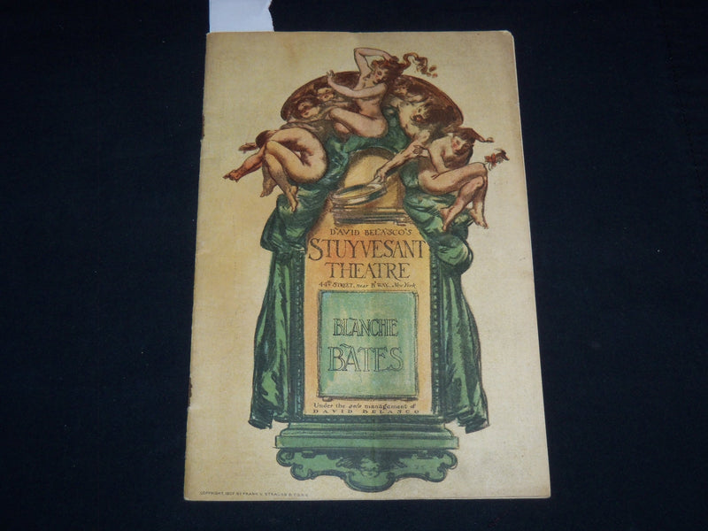 1908 THE FIGHTING HOPE THEATRE PROGRAM - BLANCHE BATES - NEW YORK - J 9018