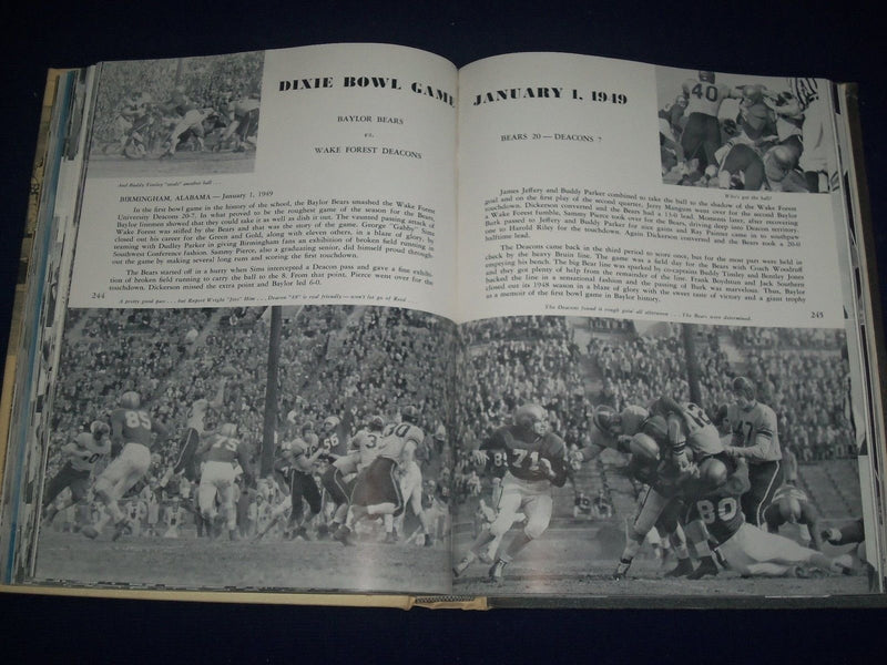 1949 THE ROUND-UP BAYLOR UNIVERSITY YEARBOOK - WACO TX - GREAT PHOTOS - YB 855