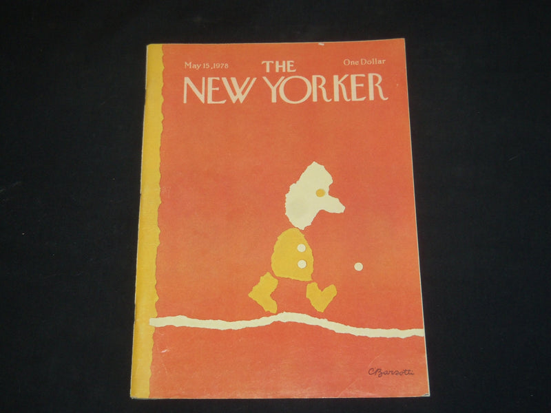 1978 MAY 15 THE NEW YORKER MAGAZINE - ILLUSTRATED COVER - NY 1233