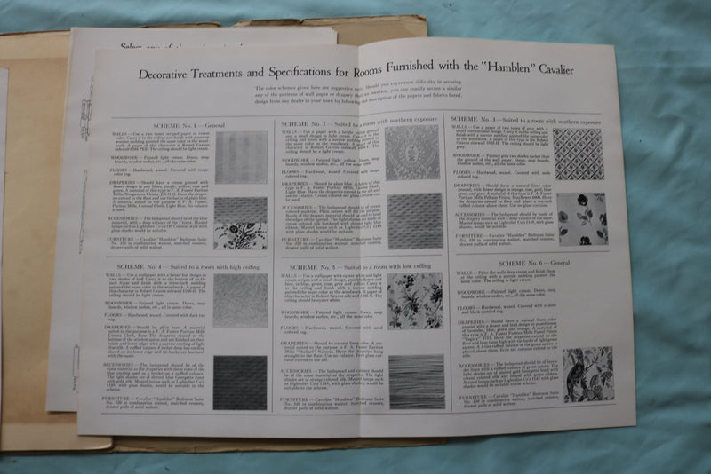 1924 TENNESSEE FURNITURE CORP. BEDROOMS & DINING ROOMS CATALOG-SOFTCOVER- K 2510