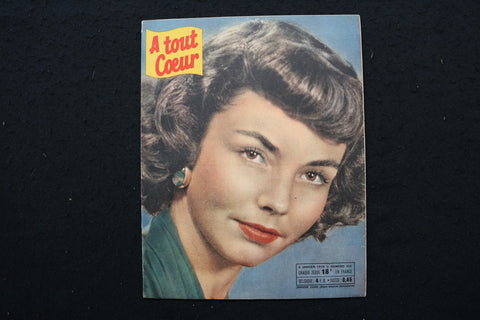 1949 JANUARY 6 A TOUT COEUR MAGAZINE - JENNIFER JONES COVER - E 25044