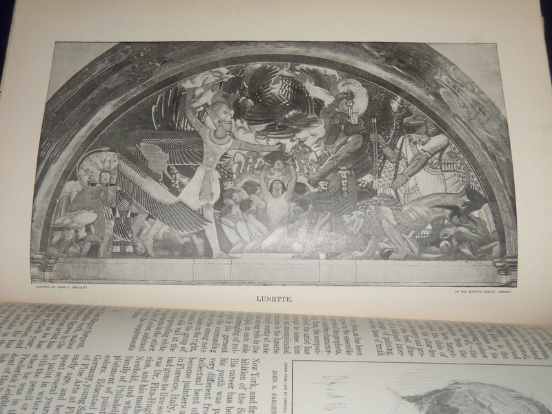 1896 JUNE THE CENTURY MAGAZINE - JOHN SINGER SARGENT - SP 2527