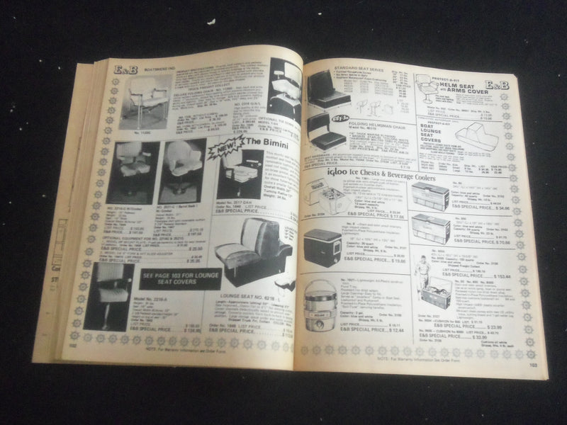 1978 E&B MARINE DISCOUNT SUPPLY CATALOG - PERTH AMBOY, NEW JERSEY - B 5529G