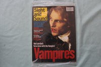 1995 JAN SIGHT AND SOUND MAGAZINE - INTERVIEW WITH THE VAMPIRE COVER - E 19411