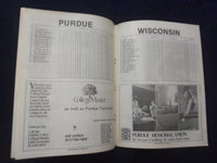 1976 JAN 10 COLLEGE BASKETBALL PROGRAM -PURDUE UNIV VS. UNIV WISCONSIN- SP 1533O