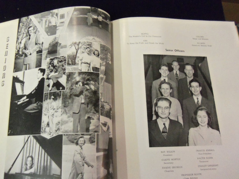 1946 WALLA WALLA COLLEGE YEARBOOK - MOUNTAIN ASH - WASHINGTON - YB 196