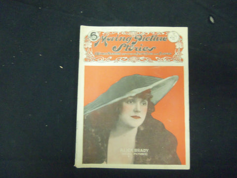 1918 MARCH 1 MOVING PICTURE STORIES MAGAZINE - ALICE BRADY - ST 2432