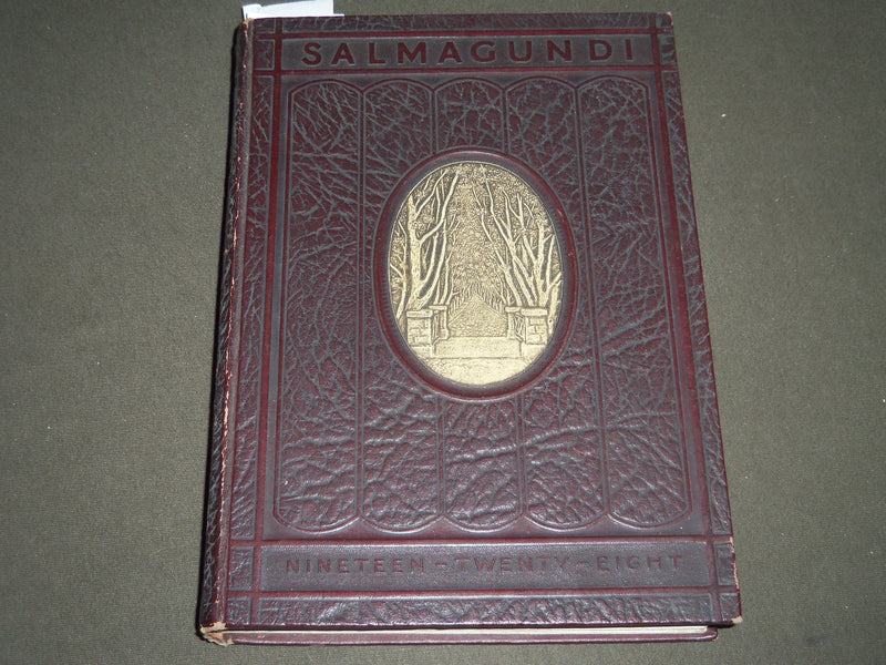 1928 SALMAGUNDI COLGATE UNIVERSITY YEARBOOK - HAMILTON NEW YORK - YB 1207