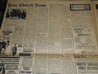 1963 JUNE 14 CINCINNATI HERALD NEWSPAPER - LT. ADOLPHUS WARD KILLED - NP 4407