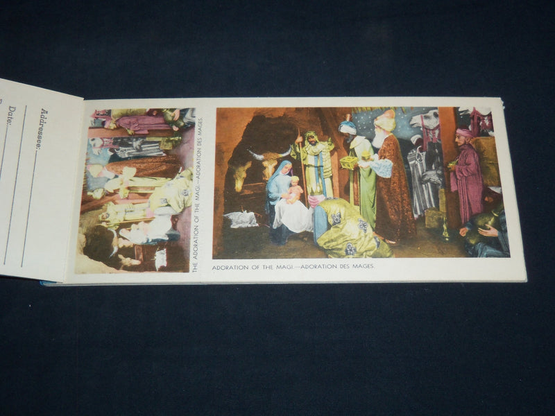1930'S MUSEE HISTORIQUE CANADIEN SOUVENIR POSTCARD ALBUM - J 8740
