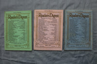 1937 READER'S DIGEST MAGAZINE - COMPLETE YEAR - LOT OF 12 - O 3872