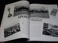 1937 MARCH THE SPORTSMAN MAGAZINE NICE ILLUSTRATED COVER & SPORTS - E 4421