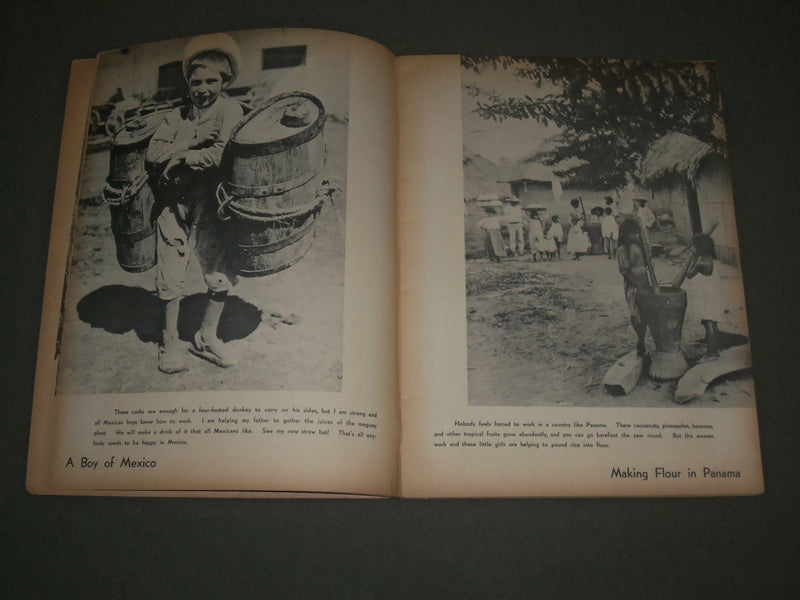 1934 CHILDREN AROUND THE WORLD PICTURE BOOK - NICE PHOTOS - J 2645