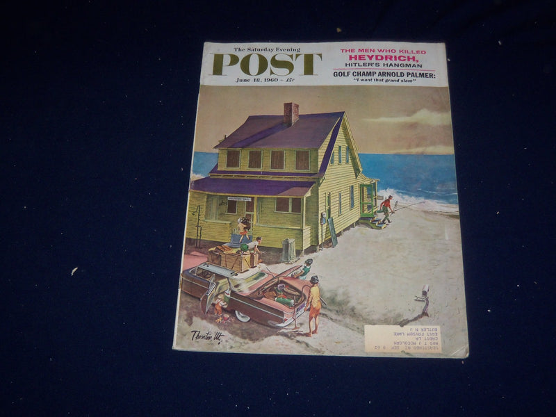 1960 JUNE 18 THE SATURDAY EVENING POST MAGAZINE - ILLUSTRATED COVER - SP 5725