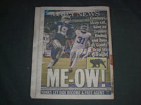 2019 NOVEMBER 5 NEW YORK DAILY NEWS NEWSPAPER - N.Y. GIANTS LOSE TO COWBOYS