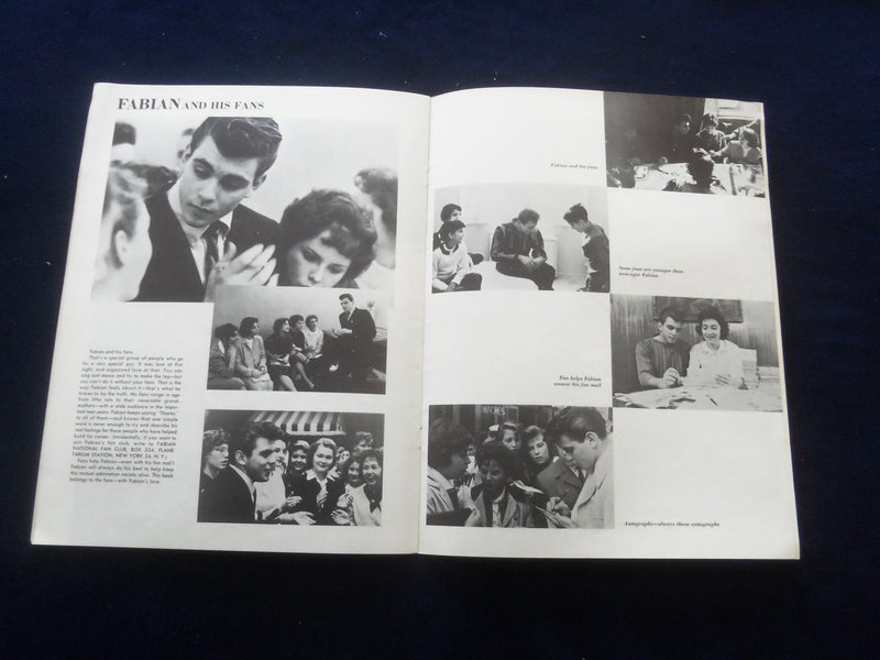 1959 JULY 14 THE FABOULOUS FABIAN PROGRAM - J 8386