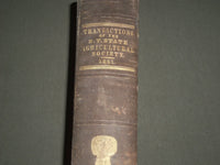 1851 NEW YORK STATE AGRICULTURAL SOCIETY PROCEEDINGS VOLUME NO. 11 - KD 4549