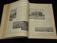 1883-1884 THE HOUR MAGAZINE BOUND VOLUME LOT OF 2 - NEW YORK - KD 3340K
