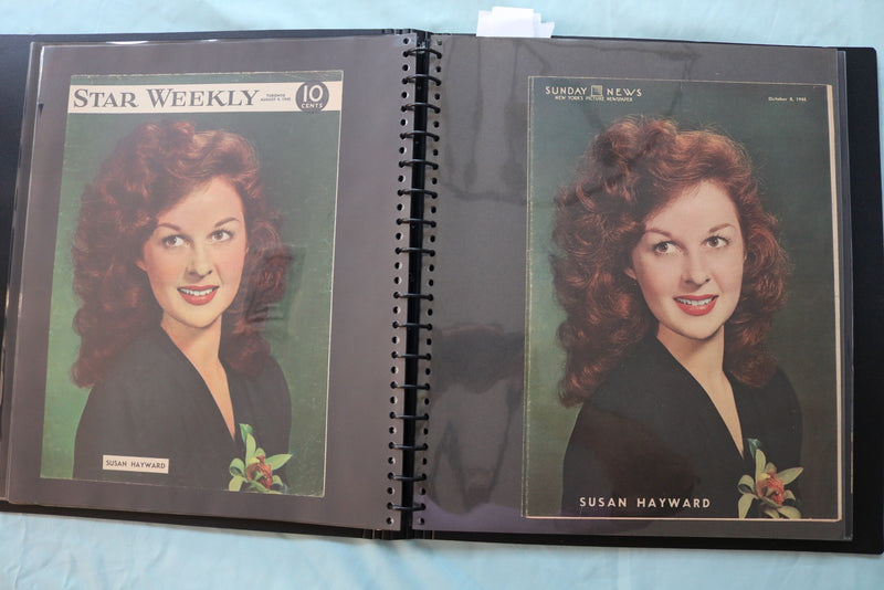 SUSAN HAYWARD SCRAPBOOK - #18