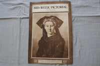1918 NOV 28 MID-WEEK PICTORIAL MAGAZINE SECTION - SHE WAITS BY HENNER - NP 9242