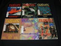 1989-1995 NATURE MAGAZINE LOT OF 30 ISSUES - NICE COVERS & PHOTOS - O 2804