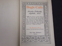 1901 BUGLE CALLS BY BENJAMIN WOOD HARDCOVER BOOK - KD 5789