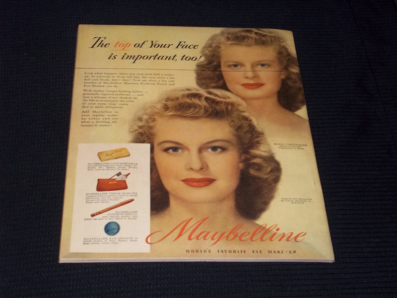 1947 OCTOBER SCRENE GUIDE MAGAZINE - RITA HAYWORTH FRONT COVER - E 15171