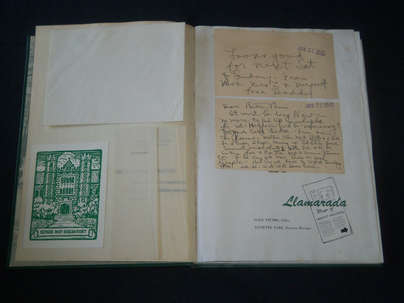 1945 LLAMARADA MOUNT HOLYOKE COLLEGE YEARBOOK - MASSACHUSETTS - YB 1649