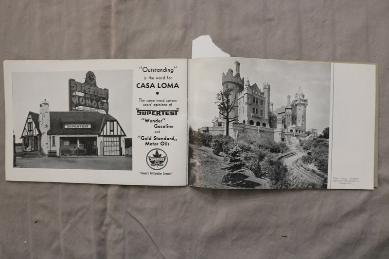 1930'S CASA LOMA - CANADA'S FAMOUS CASTLE VIEW BOOK - SOFTCOVER - K 3472