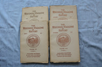 1930-1942 THE WISCONSIN MAGAZINE OF HISTORY - LOT OF 33 - O 3889