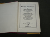 1950 SEXUAL DEVIATIONS A PSYCHODYNAMIC APPROACH BOOK BY LOUIS LONDON - KD 6198