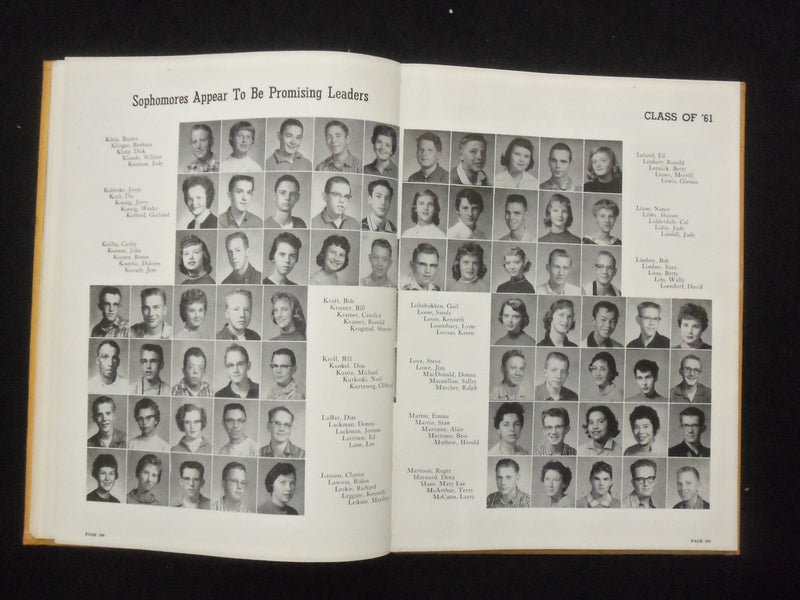 1959 THE KYOTE BILLINGS SENIOR HIGH SCHOOL YEARBOOK - BILLINGS, MONTANA- YB 3339
